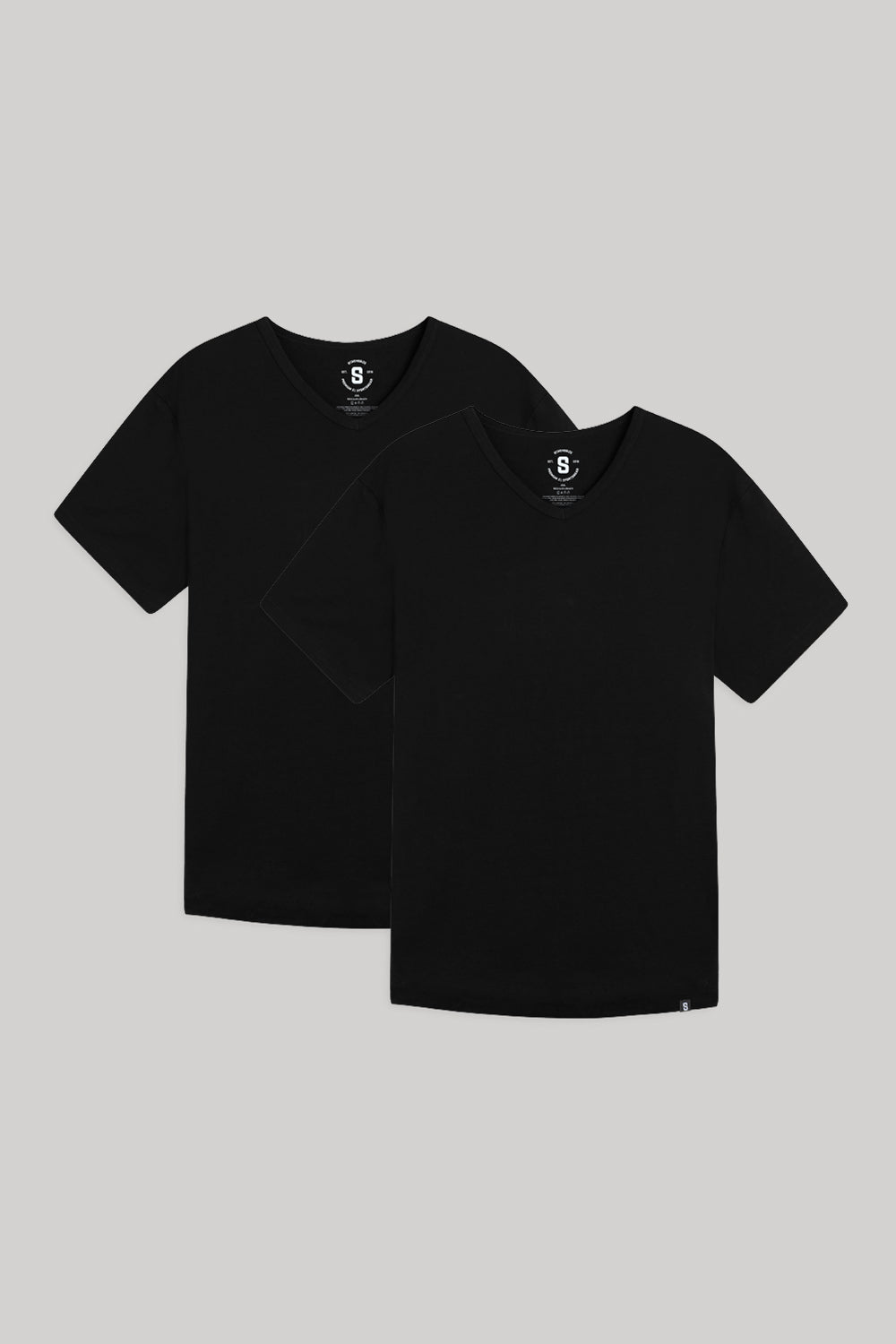 Everyday Stretch V-Neck Tee - Regular Length - 2-Pack