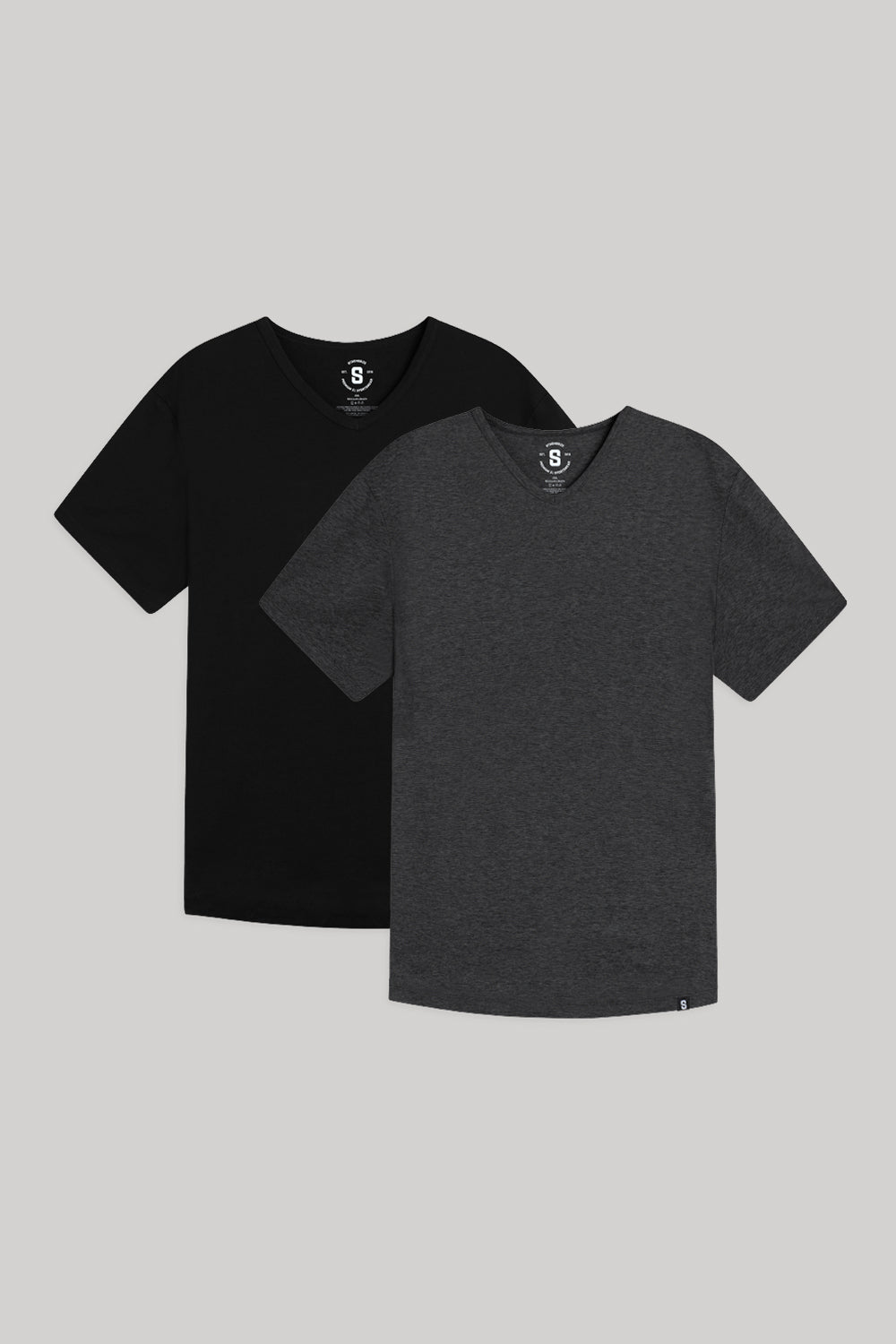 Everyday Stretch V-Neck Tee - Regular Length - 2-Pack