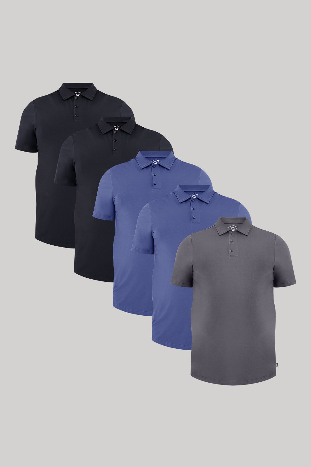 Core Classic Polo – 5-Pack