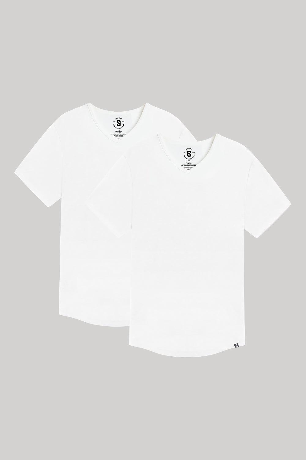 Everyday Stretch V-Neck Tee - Longer Length - 2-Pack