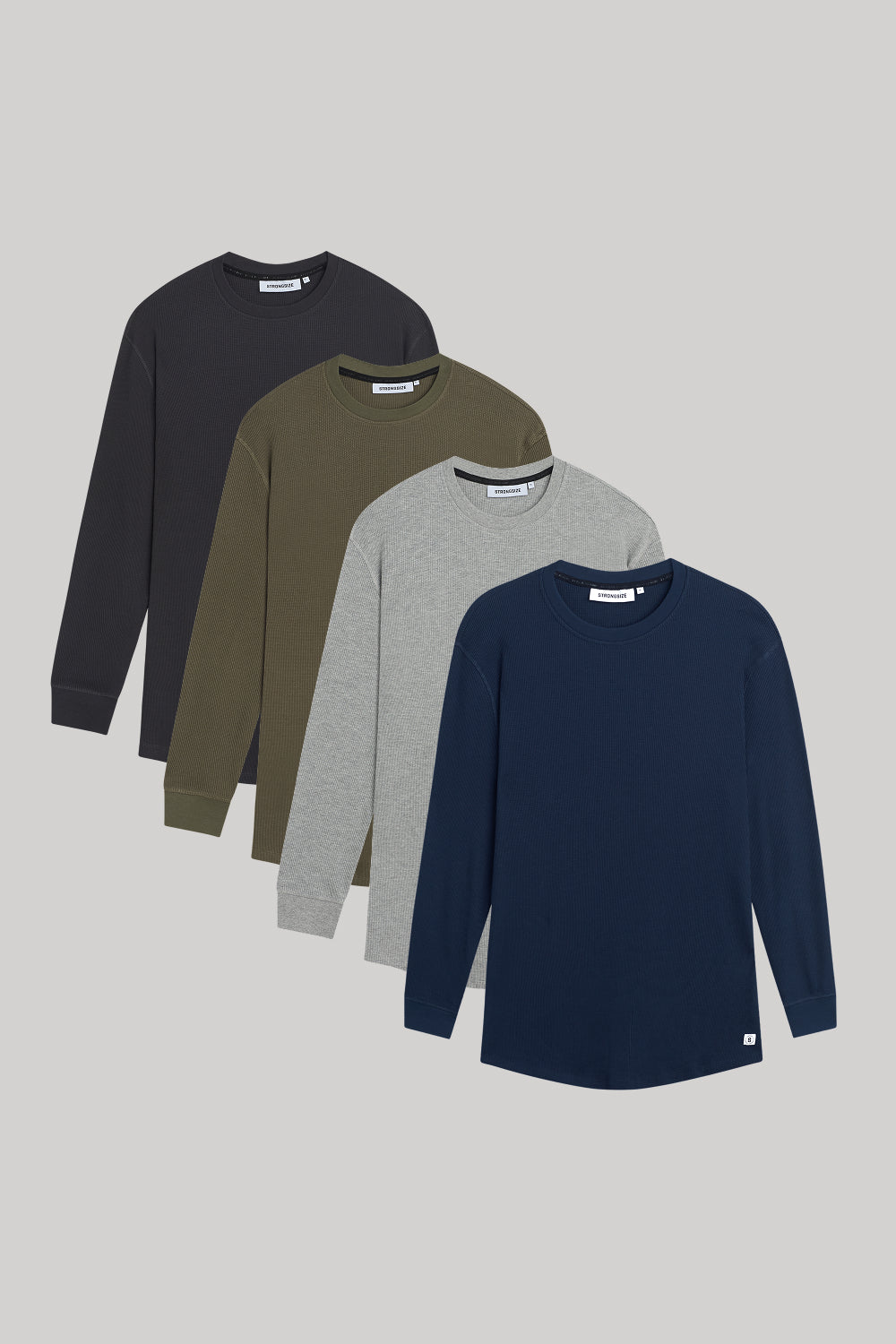 WaffleFlex Thermal Crewneck - Longer Length - 4-Pack