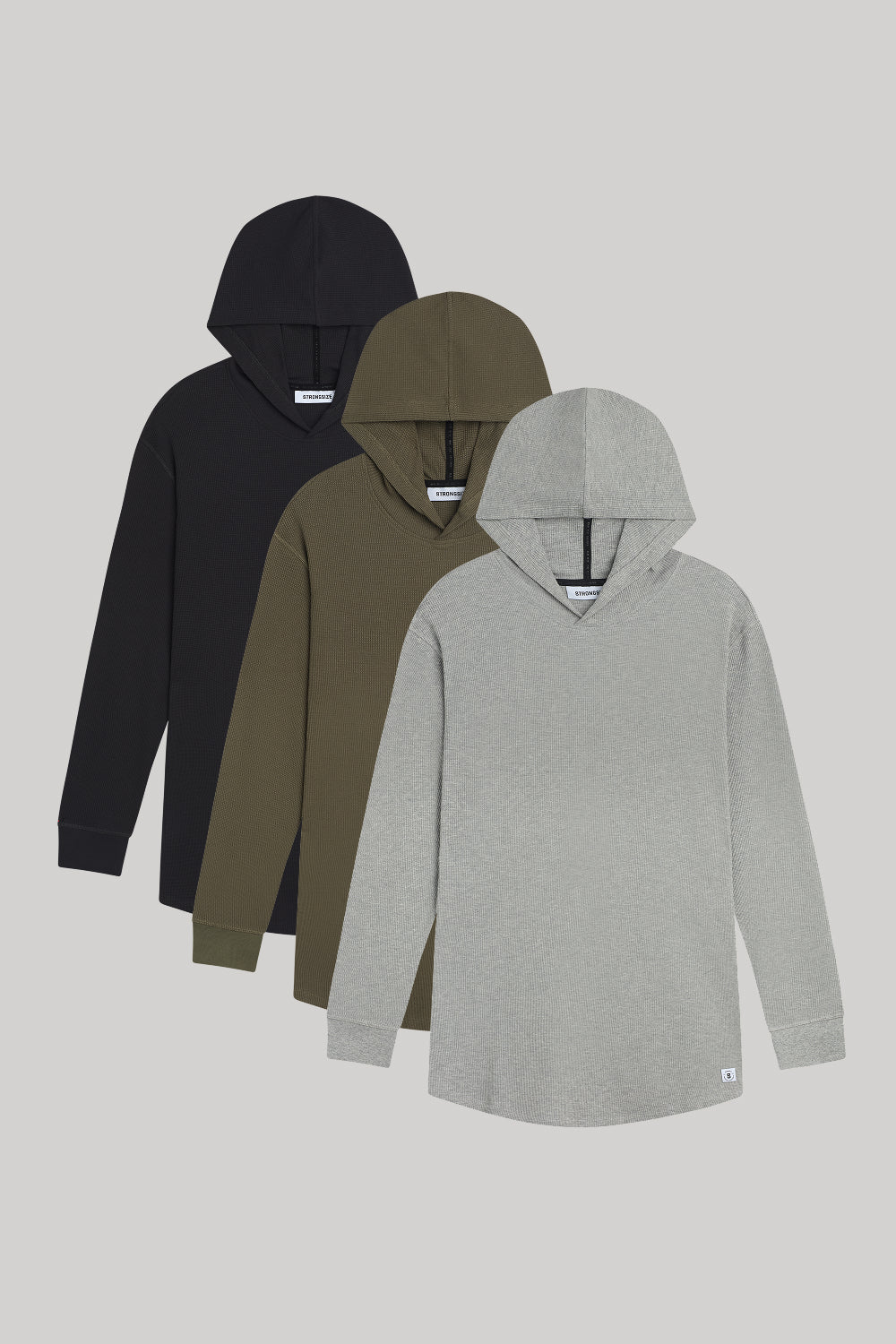 WaffleFlex Thermal Hoodie – 3-Pack