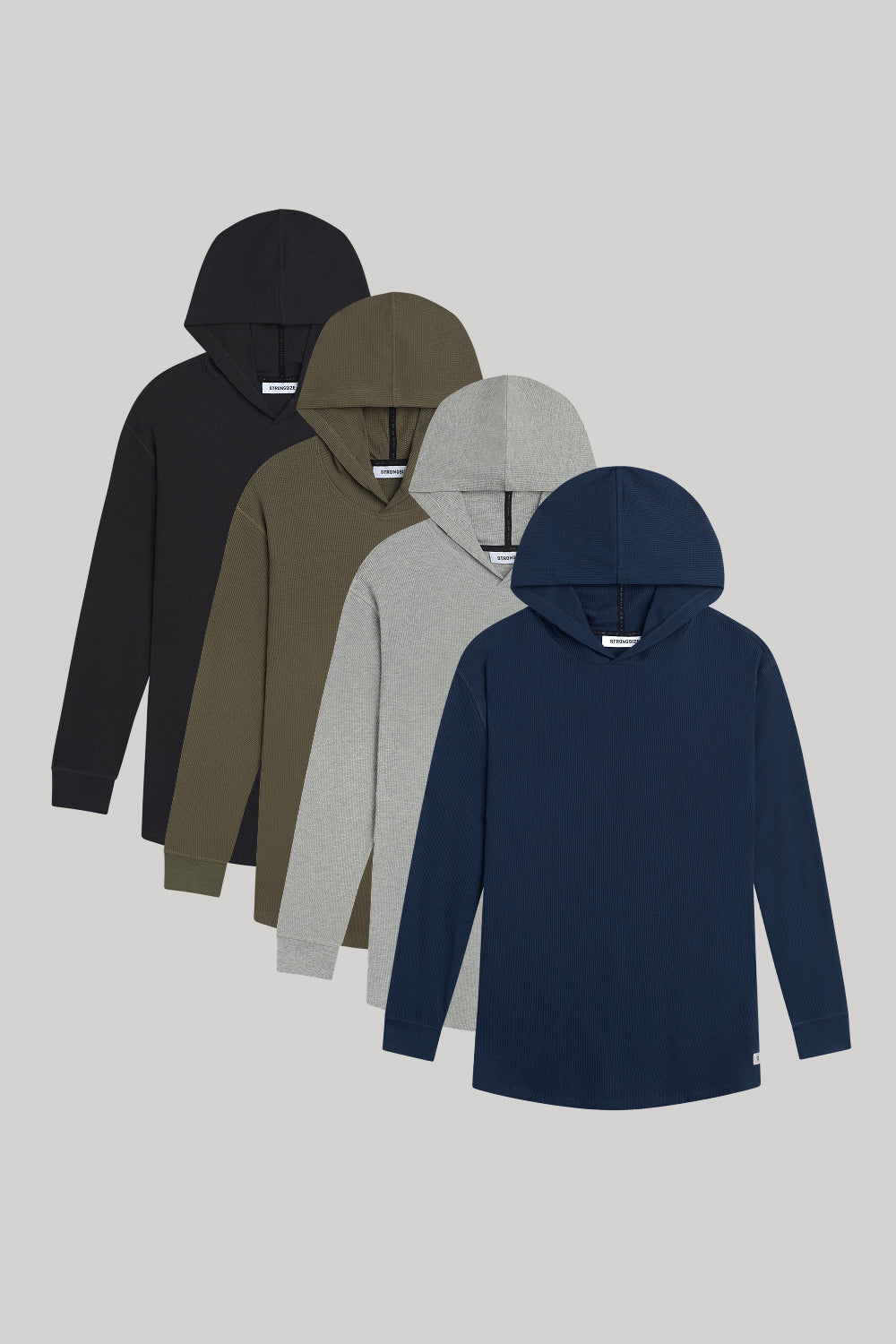 WaffleFlex Thermal Hoodie – 4-Pack
