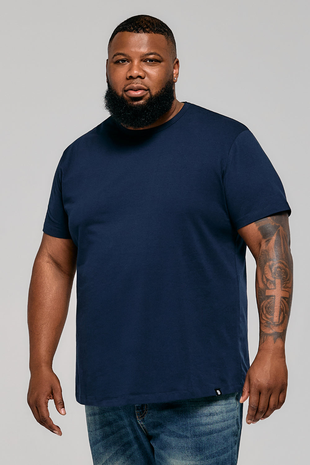 Everyday Stretch Crewneck Tee - Regular Length