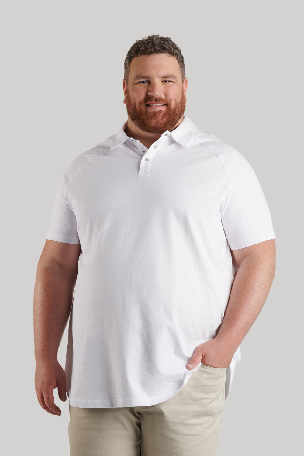Everyday Stretch Snap Polo