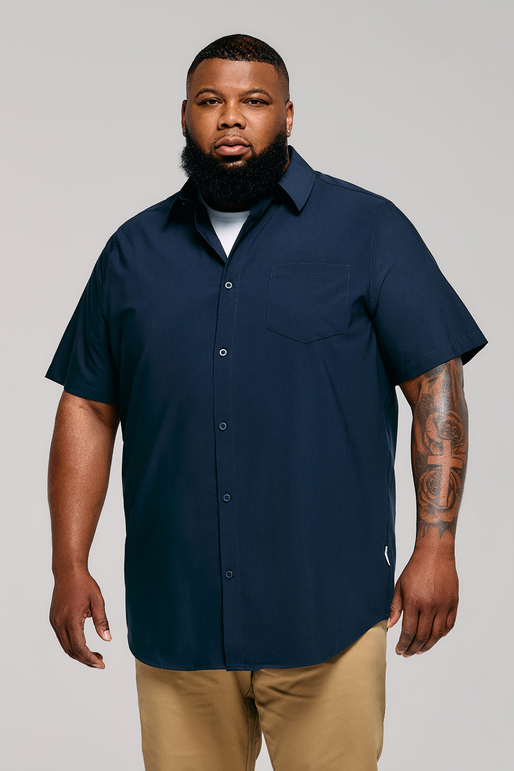 Motion Short Sleeve Shirt Navy