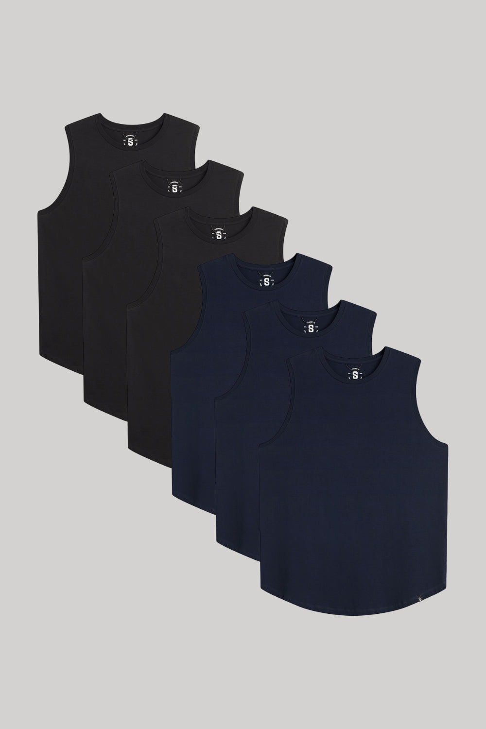 Everyday Stretch Muscle Tank Top - Longer Length - 6-Pack