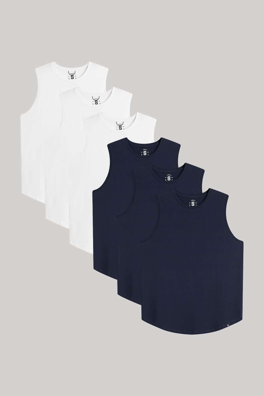 Everyday Stretch Muscle Tank Top - Longer Length - 6-Pack