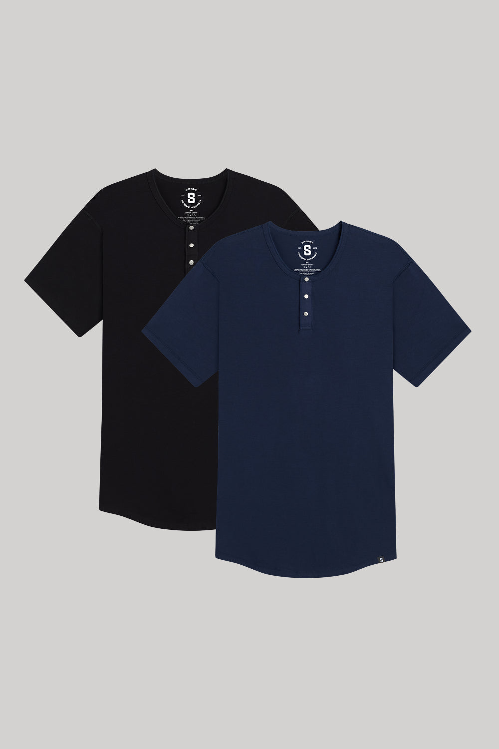 Everyday Stretch Snap Henley 2-Pack