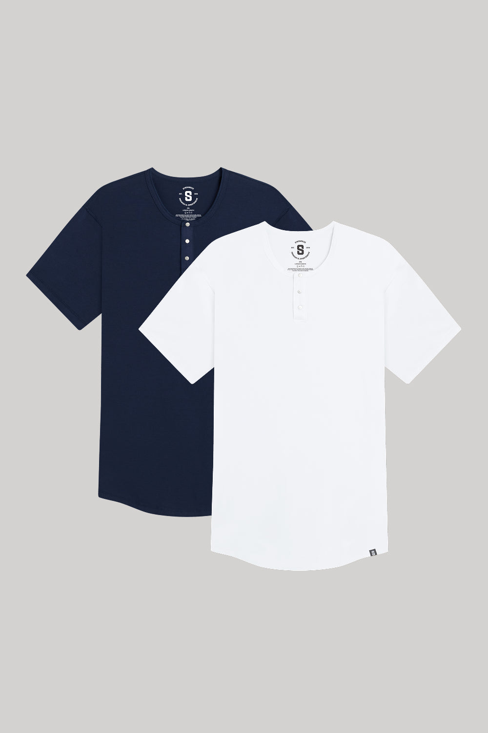 Everyday Stretch Snap Henley 2-Pack