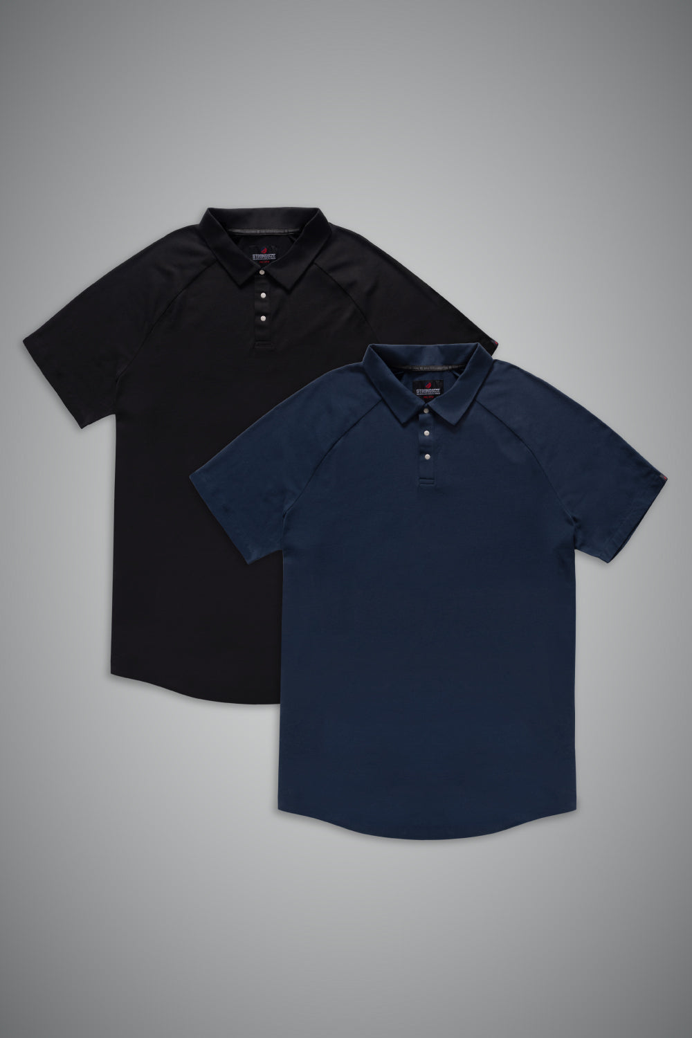 Black polo shirt 3xl best sale