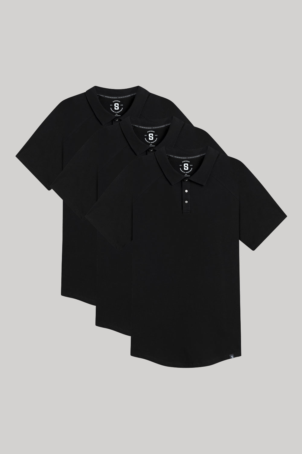 Everyday Stretch Snap Polo – 3-Pack