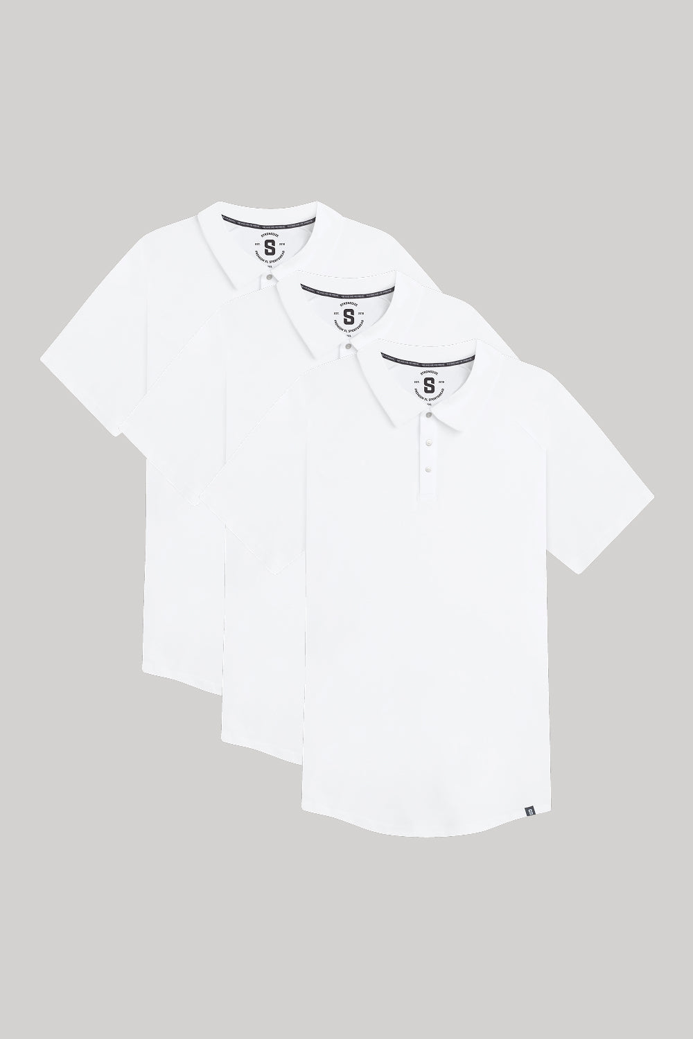Everyday Stretch Snap Polo – 3-Pack