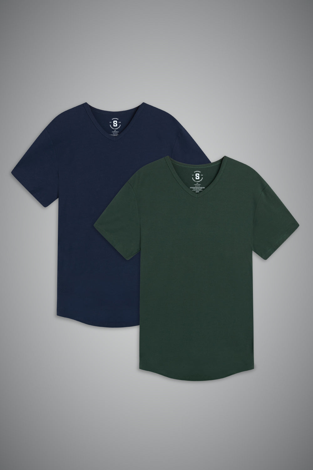 The Trenches V-Neck Tee Longer 2-Pack