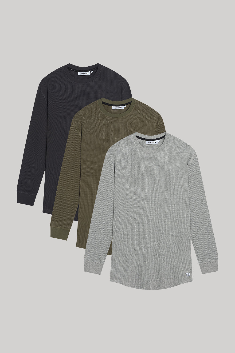 WaffleFlex Thermal Crewneck 3-Pack