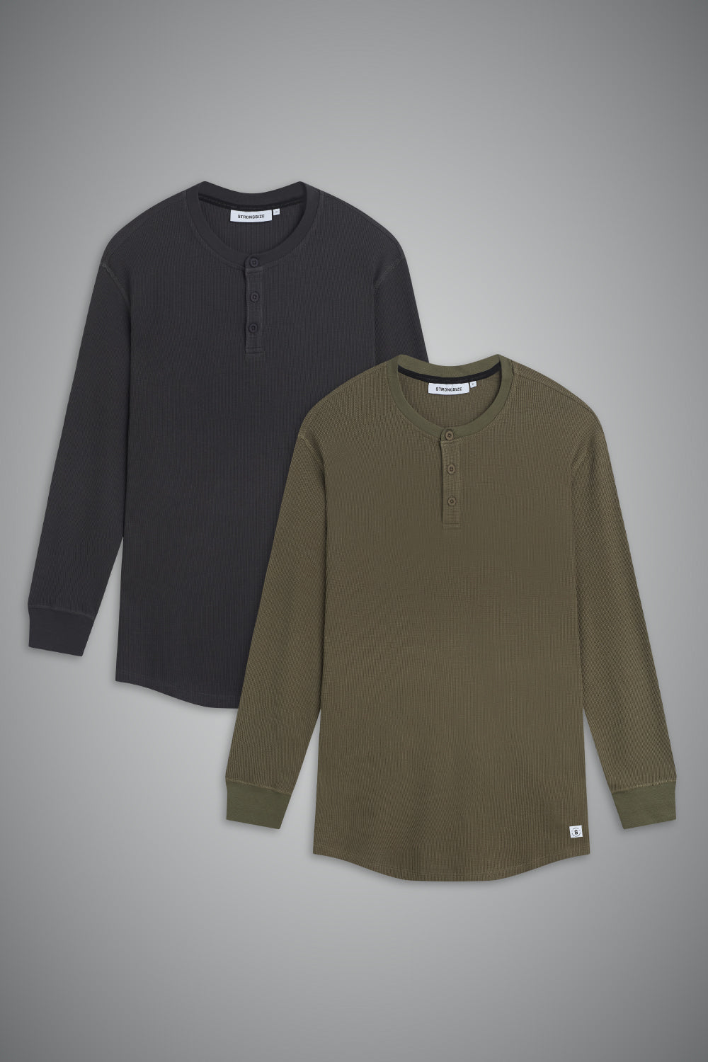 The Playmaker WaffleFlex Thermal Henley 2-Pack