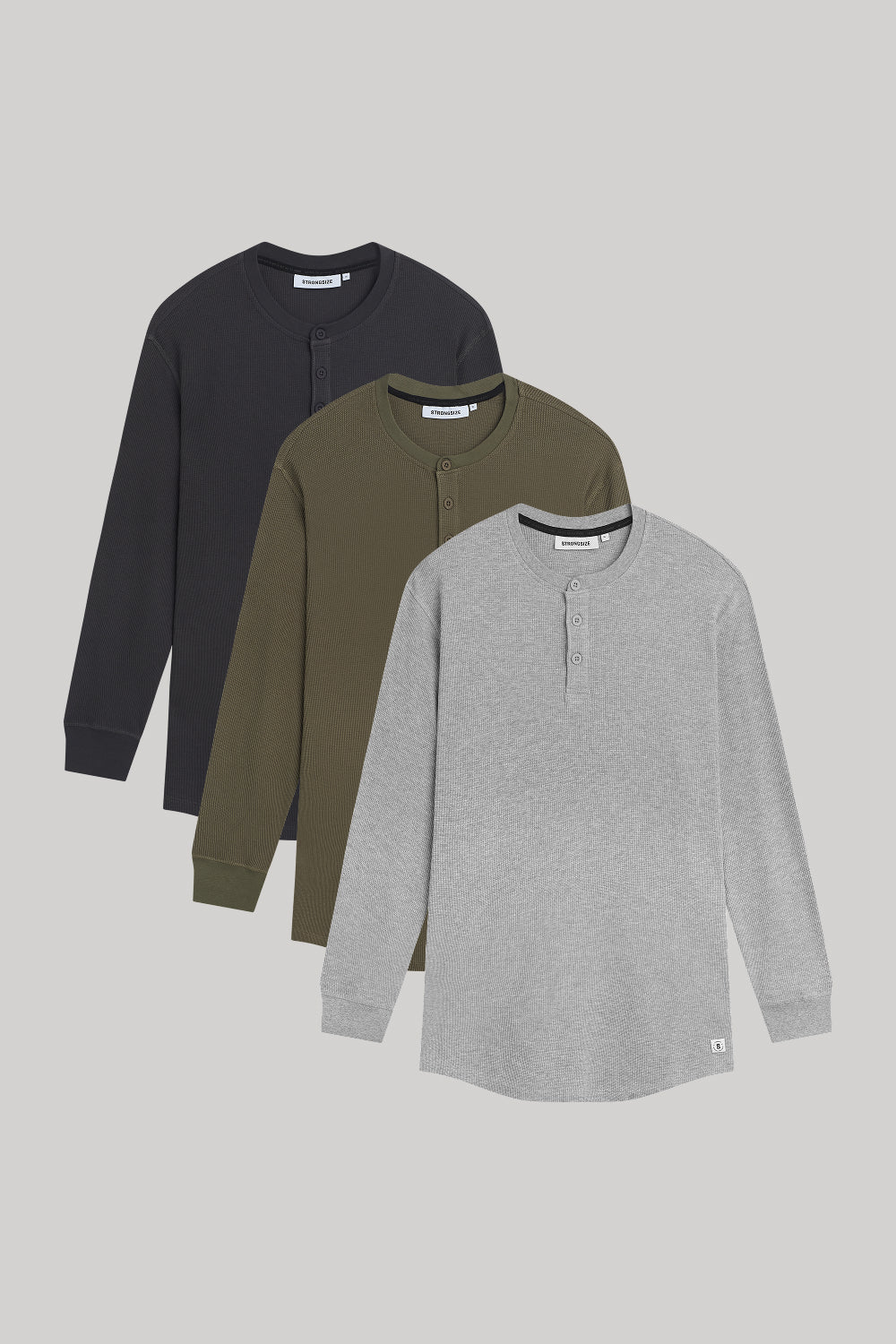 WaffleFlex Thermal Henley 3-Pack