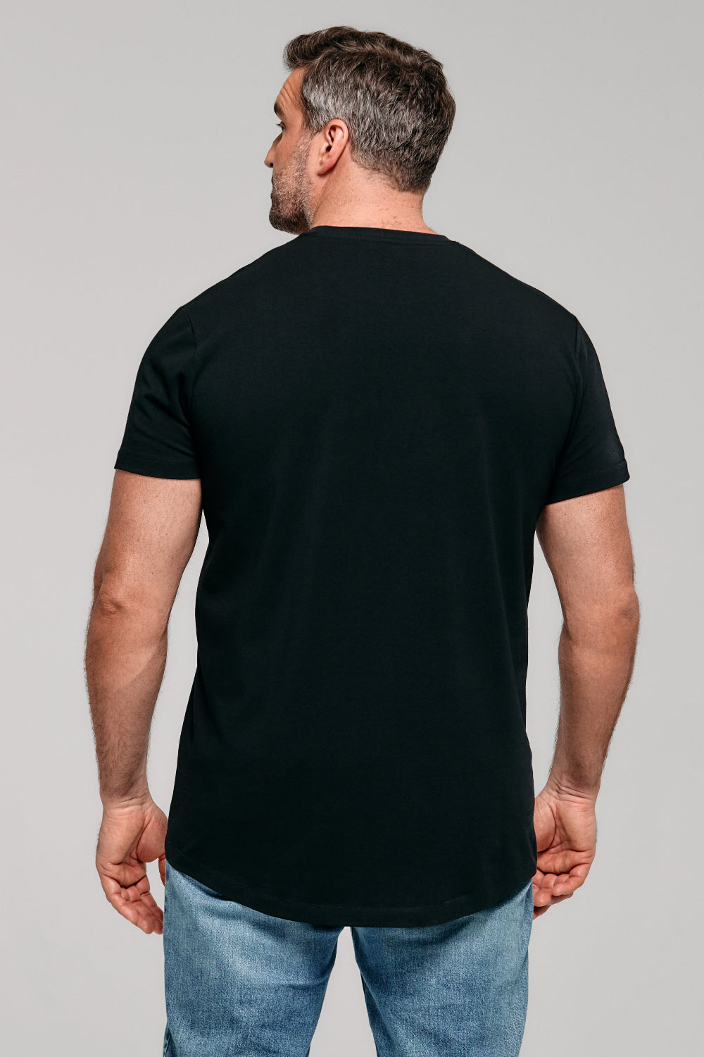 Everyday Stretch Pocket Tee - Black