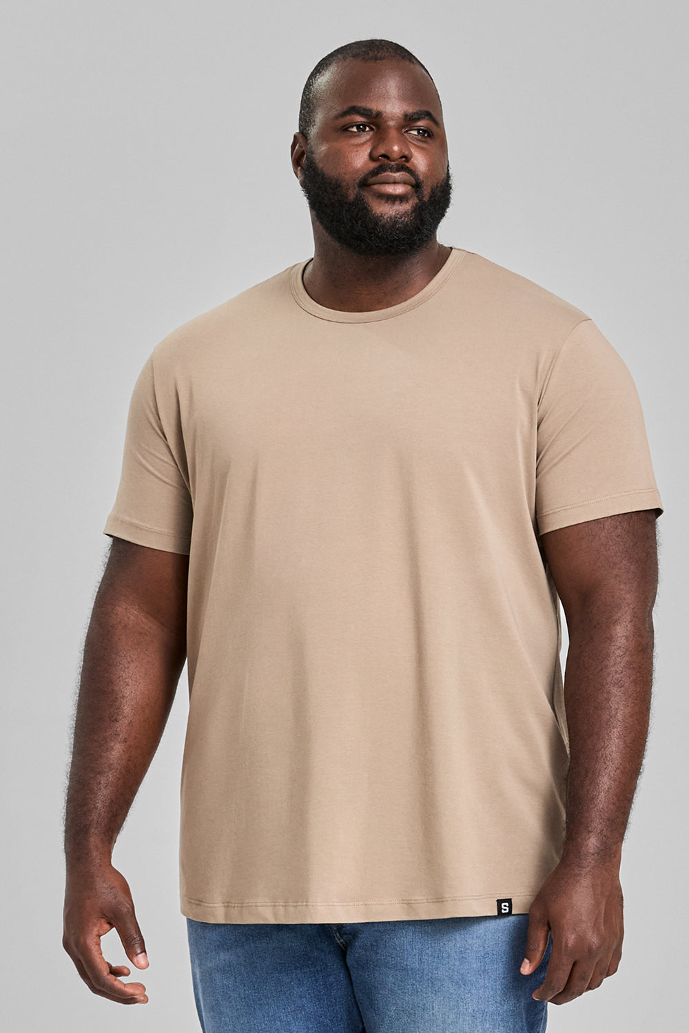 Everyday Stretch Crewneck Tee - Regular Length