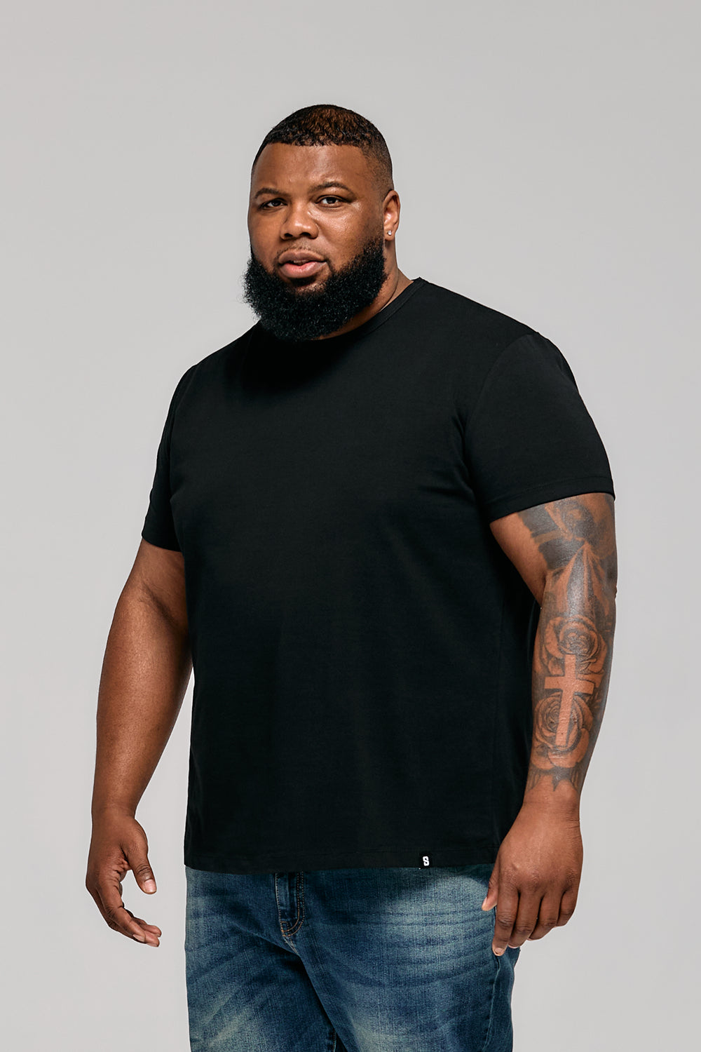 Everyday Stretch Crewneck Tee - Regular Length