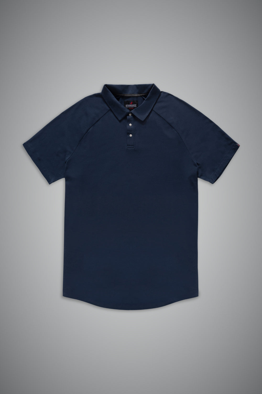 Everyday Stretch Snap Polo - Navy