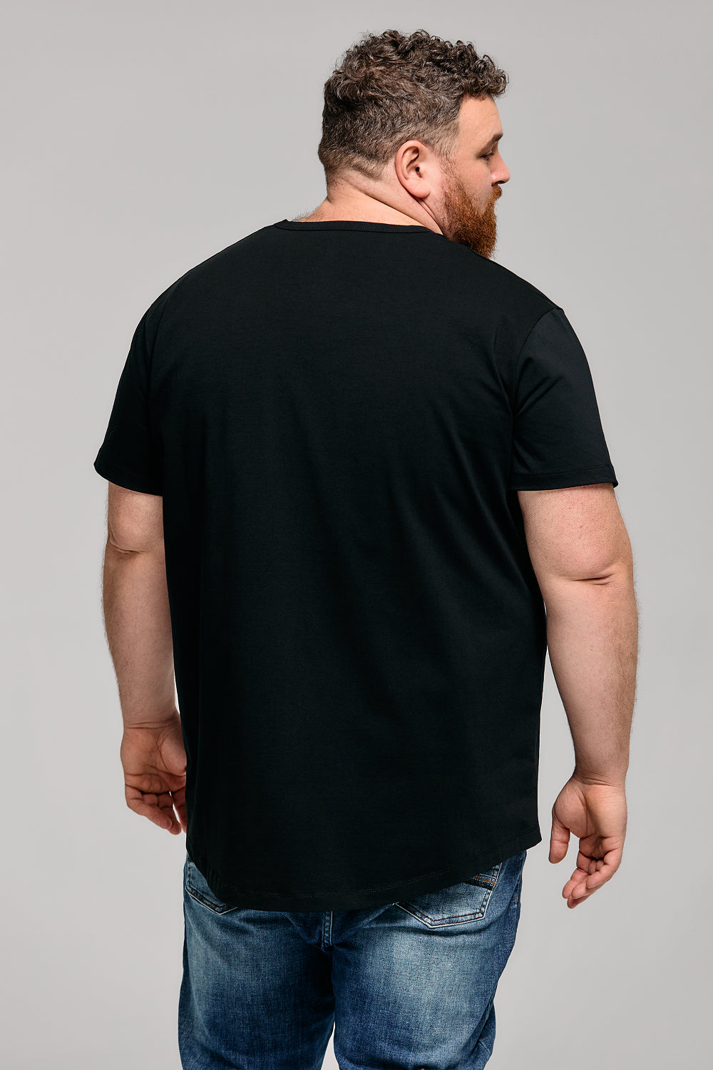 A/W2002 Y’s for men - V-Neck L/S Top 7XL Men's V-Neck T-Shirts | Strongsize