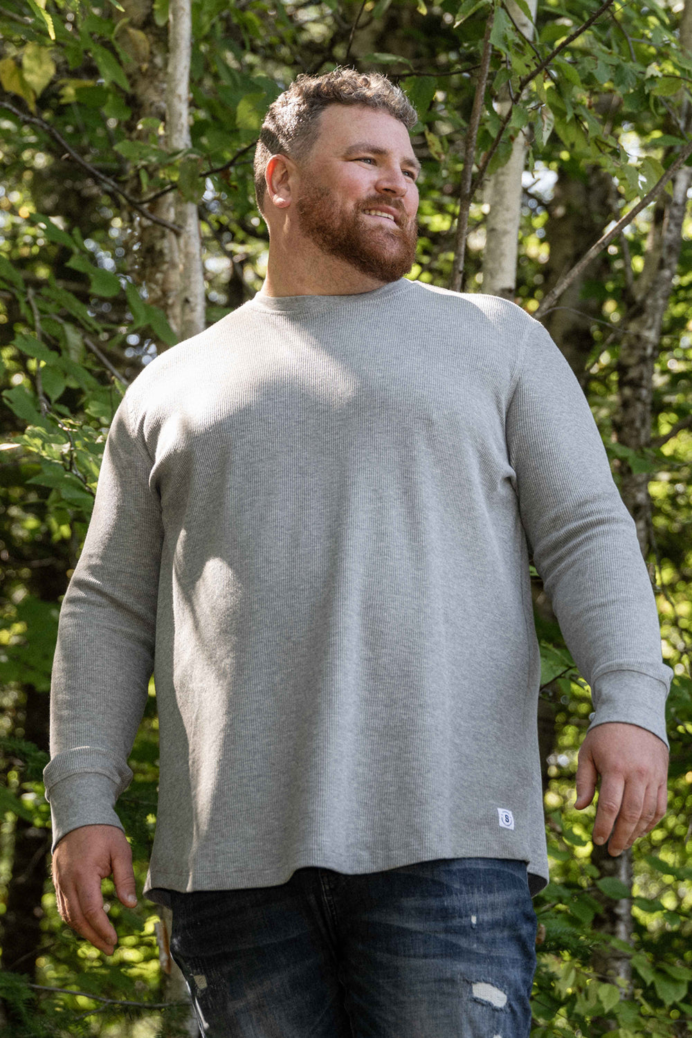 WaffleFlex Thermal Crewneck