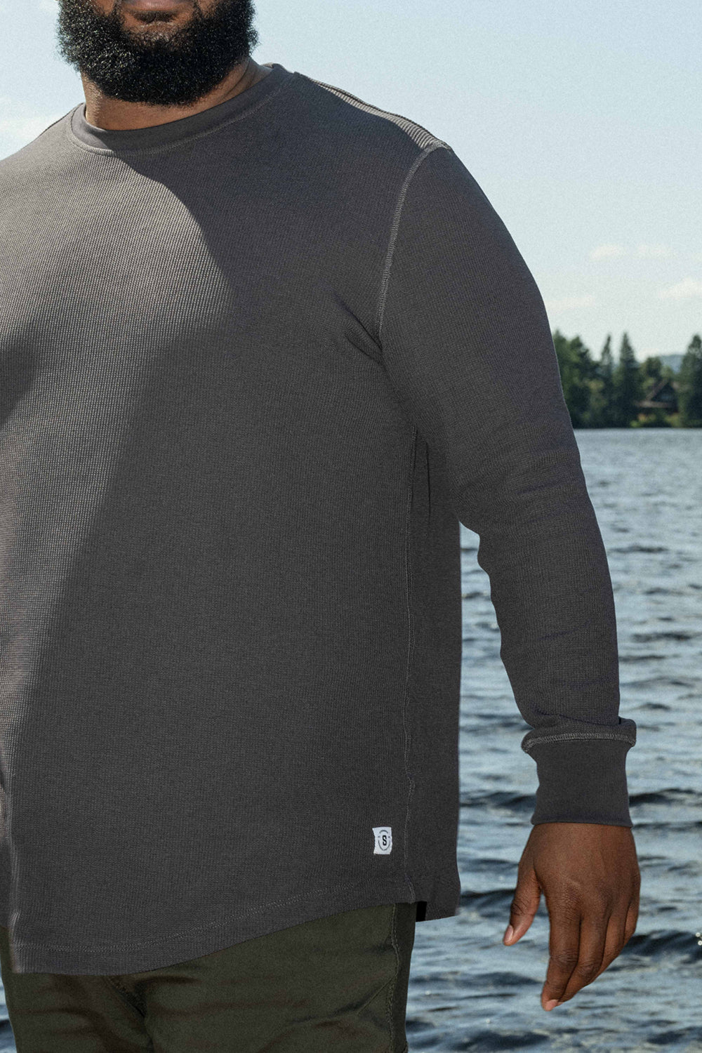 WaffleFlex Thermal Crewneck