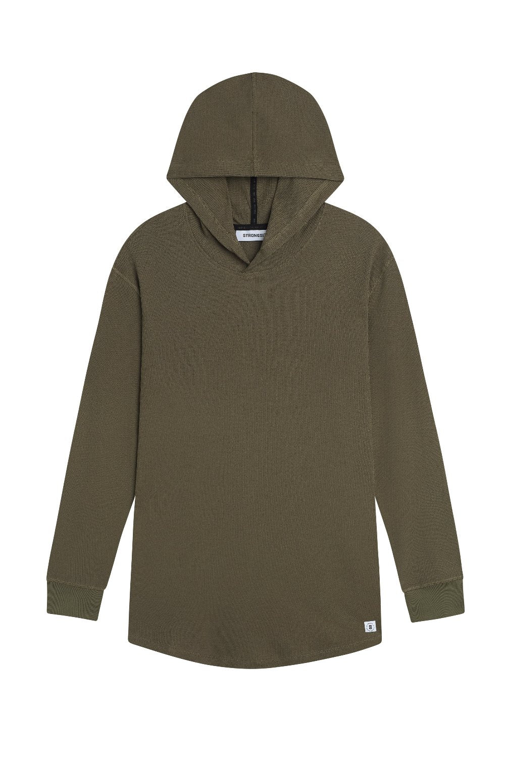 WaffleFlex Thermal Hoodie - Army Green