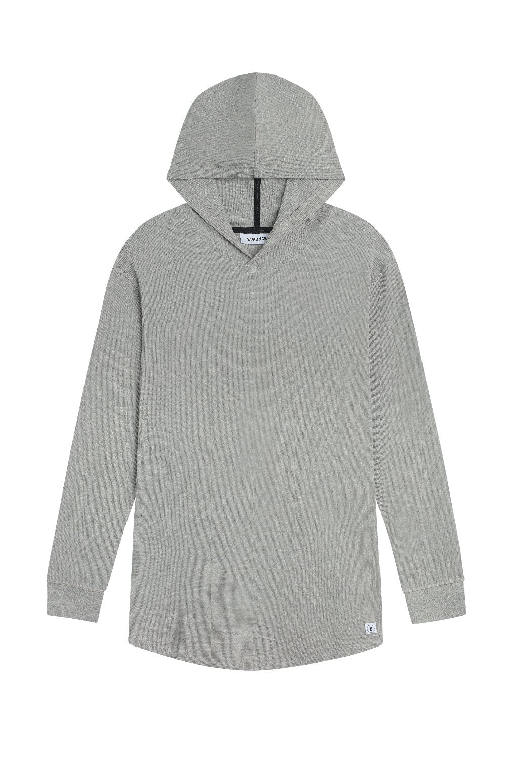 WaffleFlex Thermal Hoodie - Heather Grey