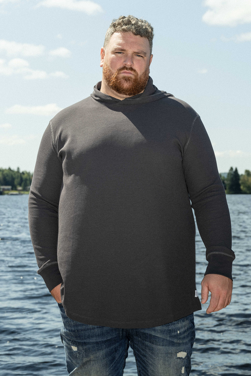 WaffleFlex Thermal Hoodie