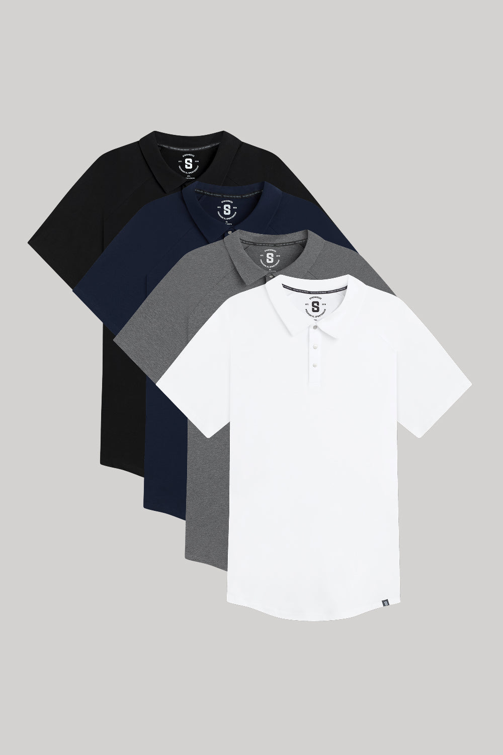 Everyday Stretch Snap Polo 4-Pack
