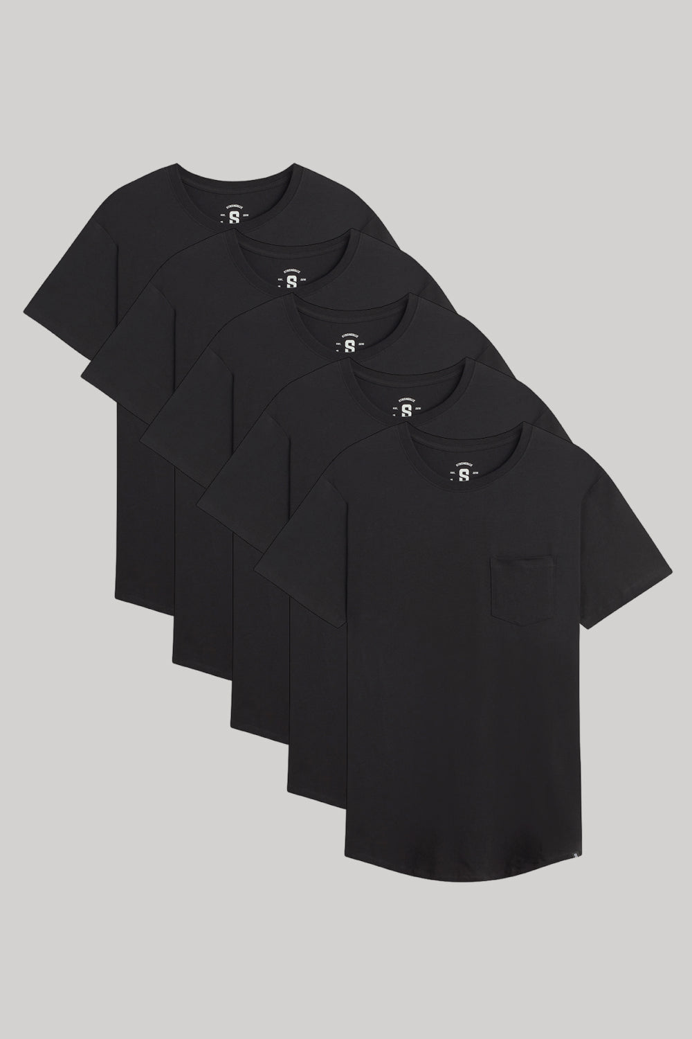 Everyday Stretch Pocket Tee 5-Pack
