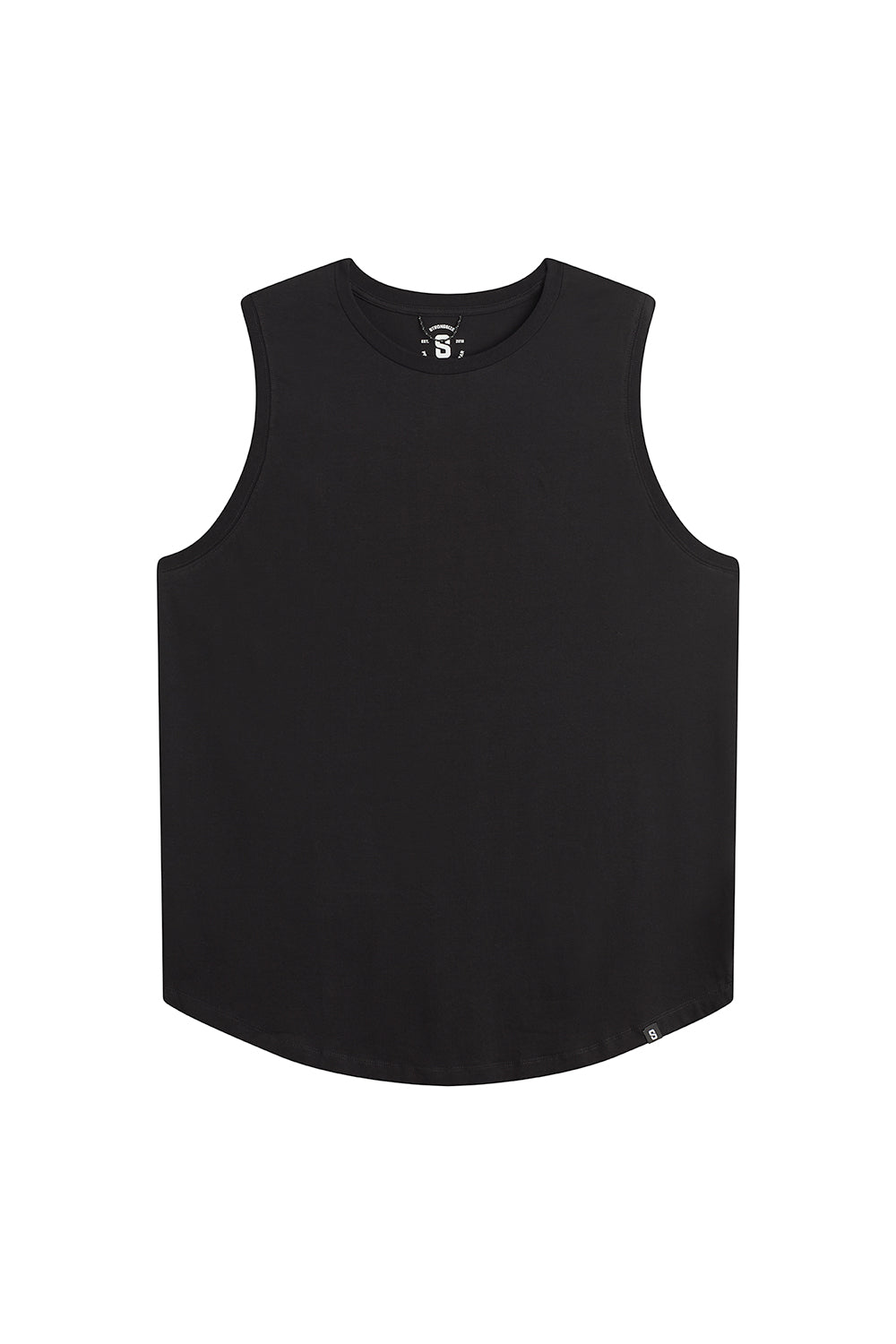 Everyday Stretch Muscle Tank Top - Black