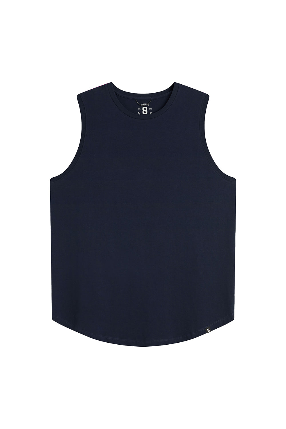 Everyday Stretch Muscle Tank Top - Navy