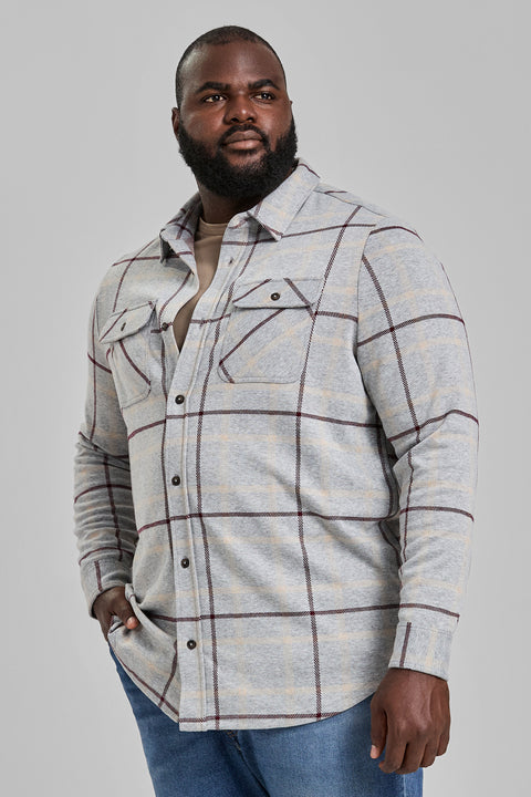Flannel Sweater Shirt