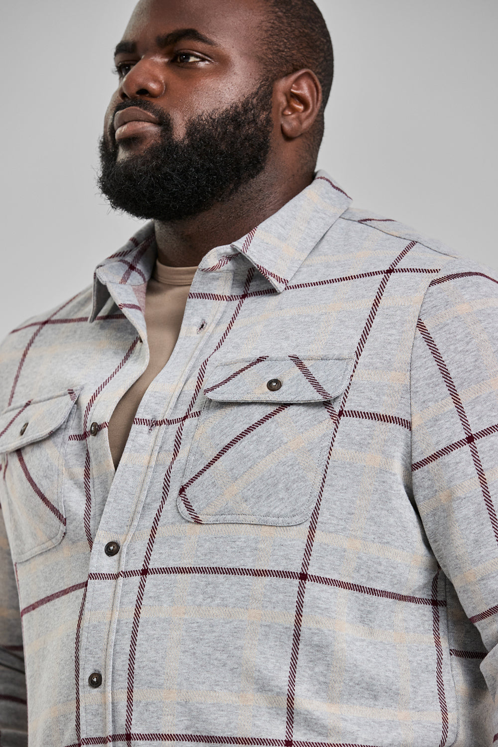 Flannel Sweater Shirt - Longer Length