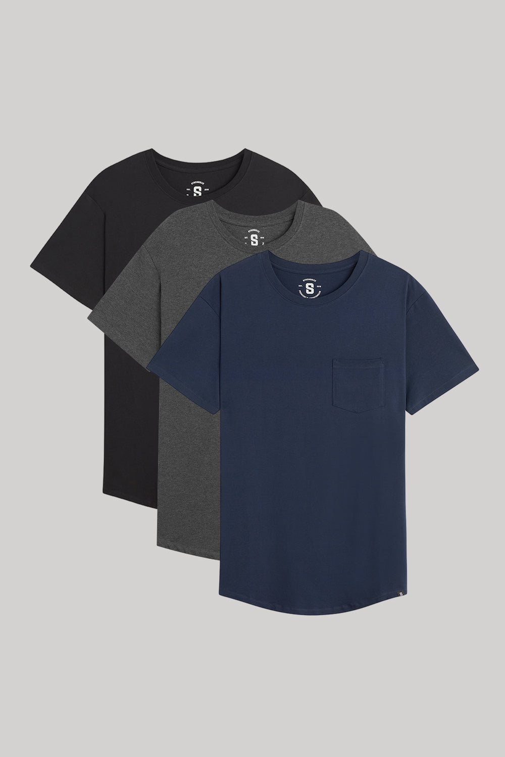 Everyday Stretch Pocket T-Shirt – 3-Pack