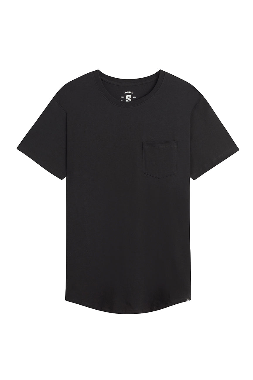 All Black Pocket Tee 5-Pack