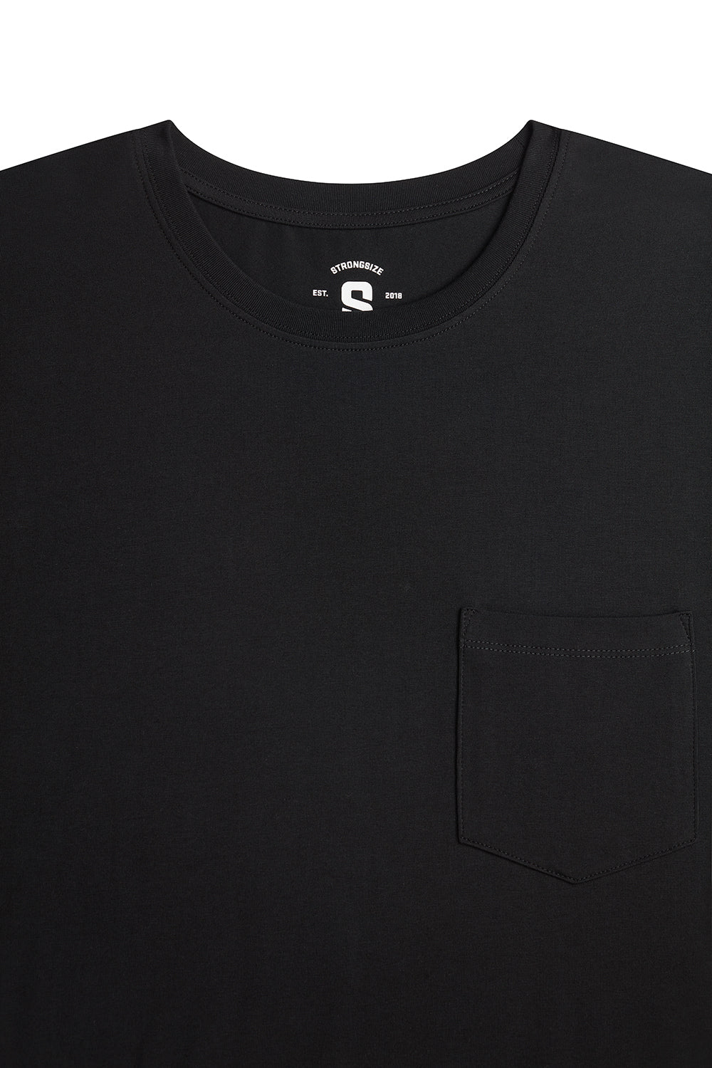 Everyday Stretch Pocket Tee - Black