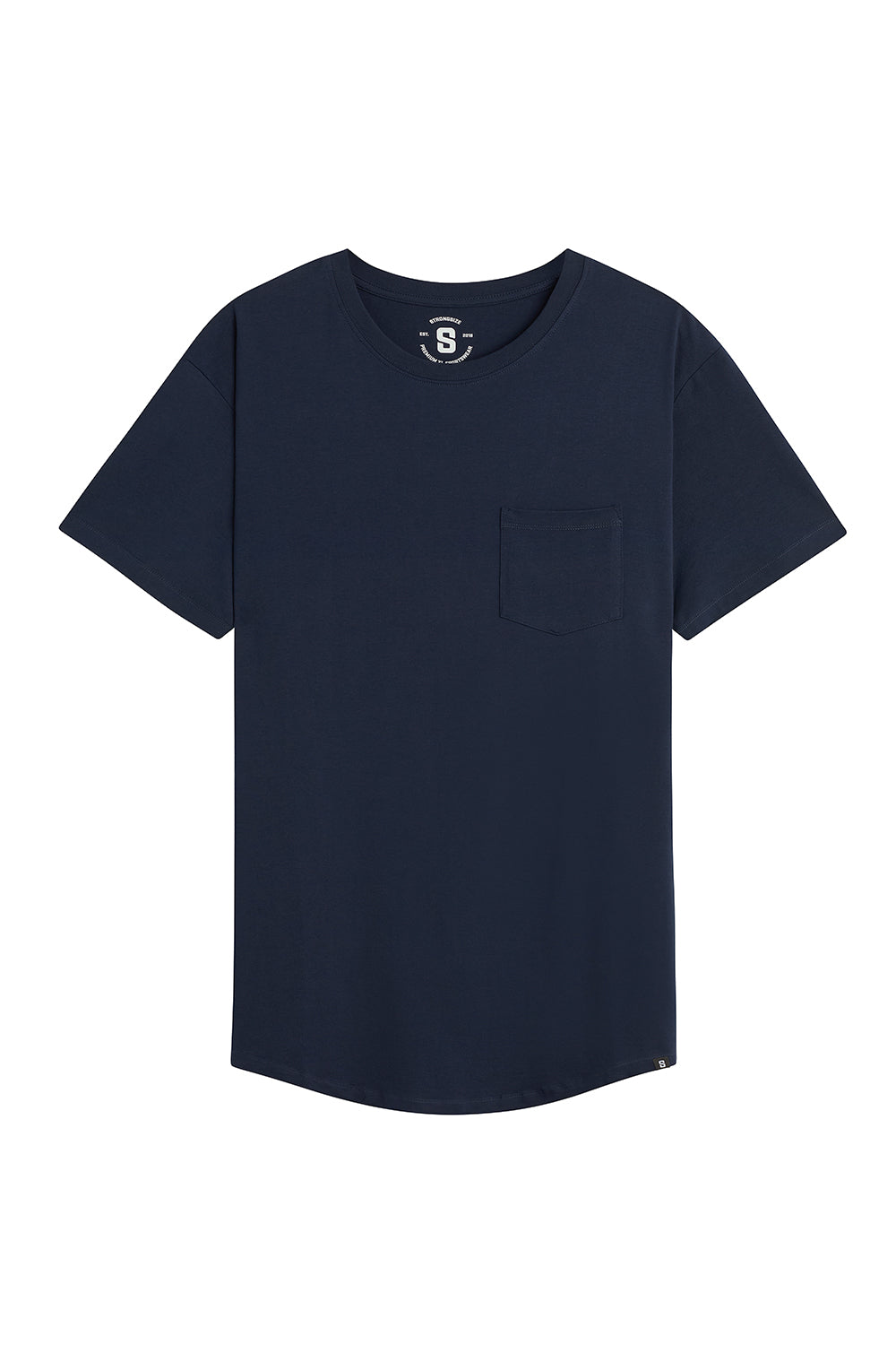 Everyday Stretch Pocket Tee - Navy