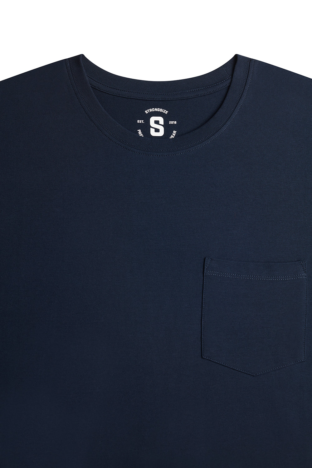 Everyday Stretch Pocket Tee - Navy