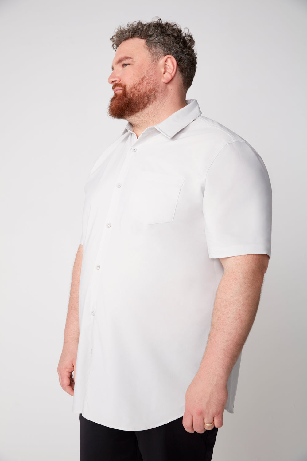 Big & Tall Motion Short Sleeve Shirt | Stretch Woven