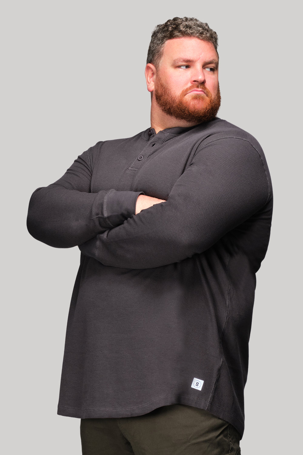 WaffleFlex Thermal Henley - Longer Length